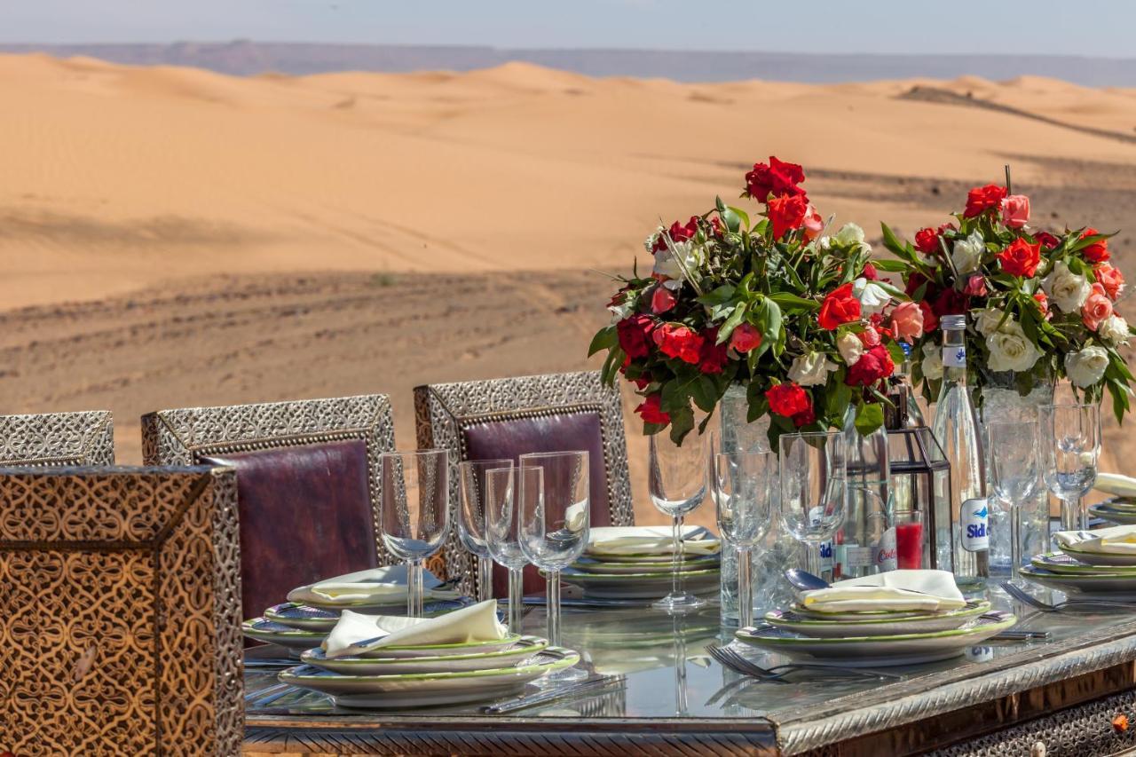 Hotel Lemnaouar Erg Camp Merzouga Exterior foto